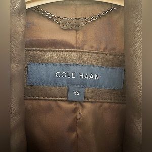 Cole Hahn Leather Jacket